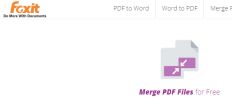 Foxit Merge PDF